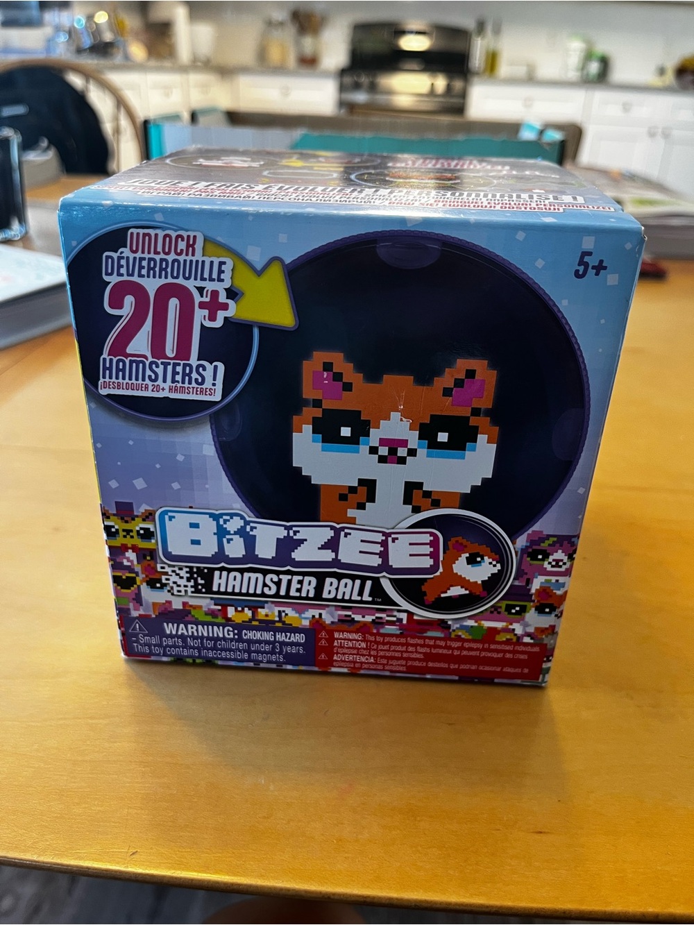 Bitzee Hamster Ball Toy NWT - Blue